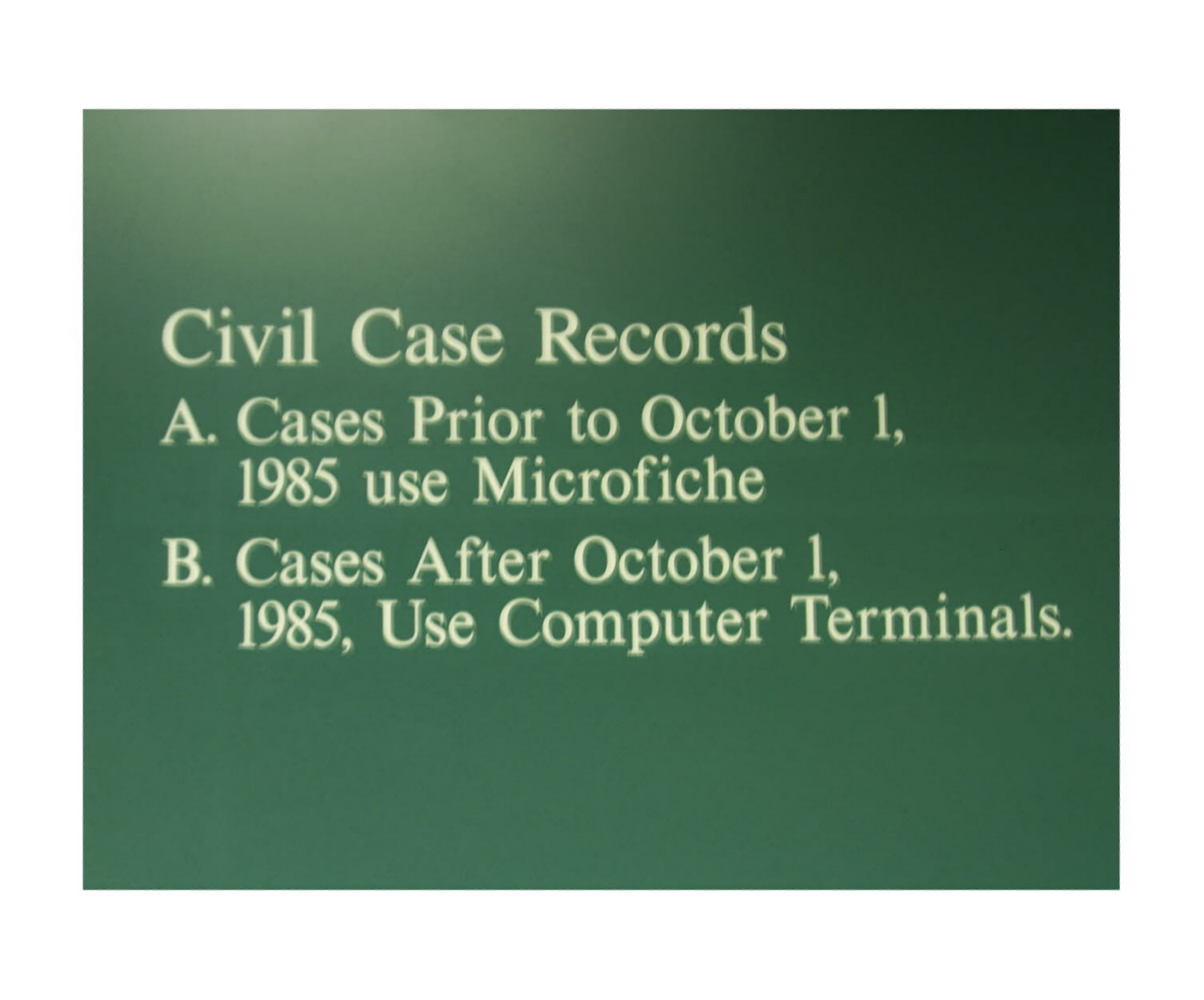 Image of terminals for public use