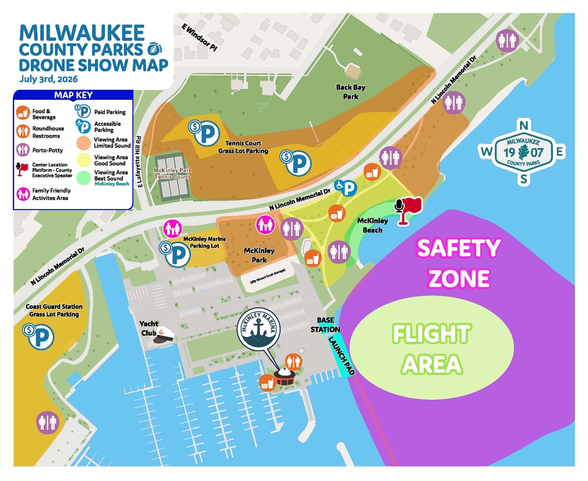 Drone Show Map