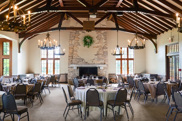 Interior of Oak and Antler