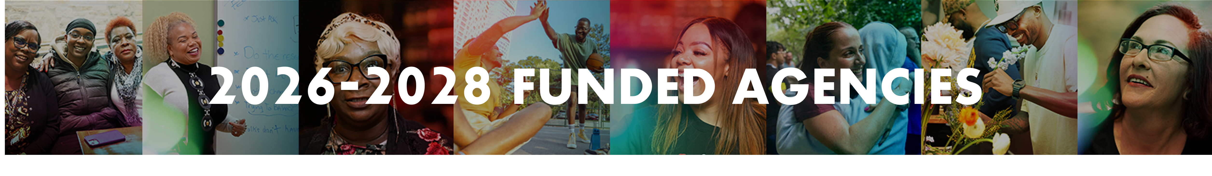 2026 - 2028 funded agencies