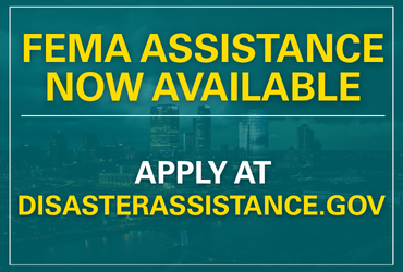 FEMA assistance now available.