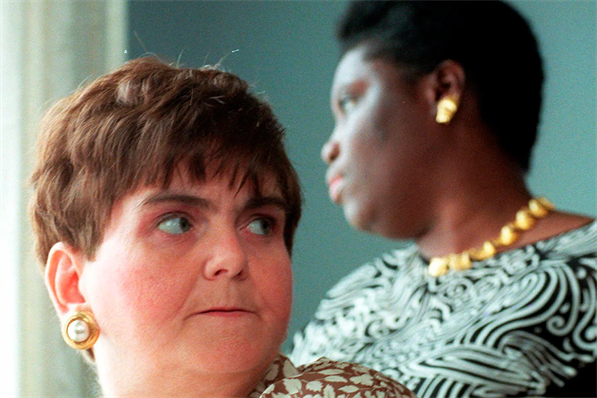 Elaine Wilson and Lois Curtis