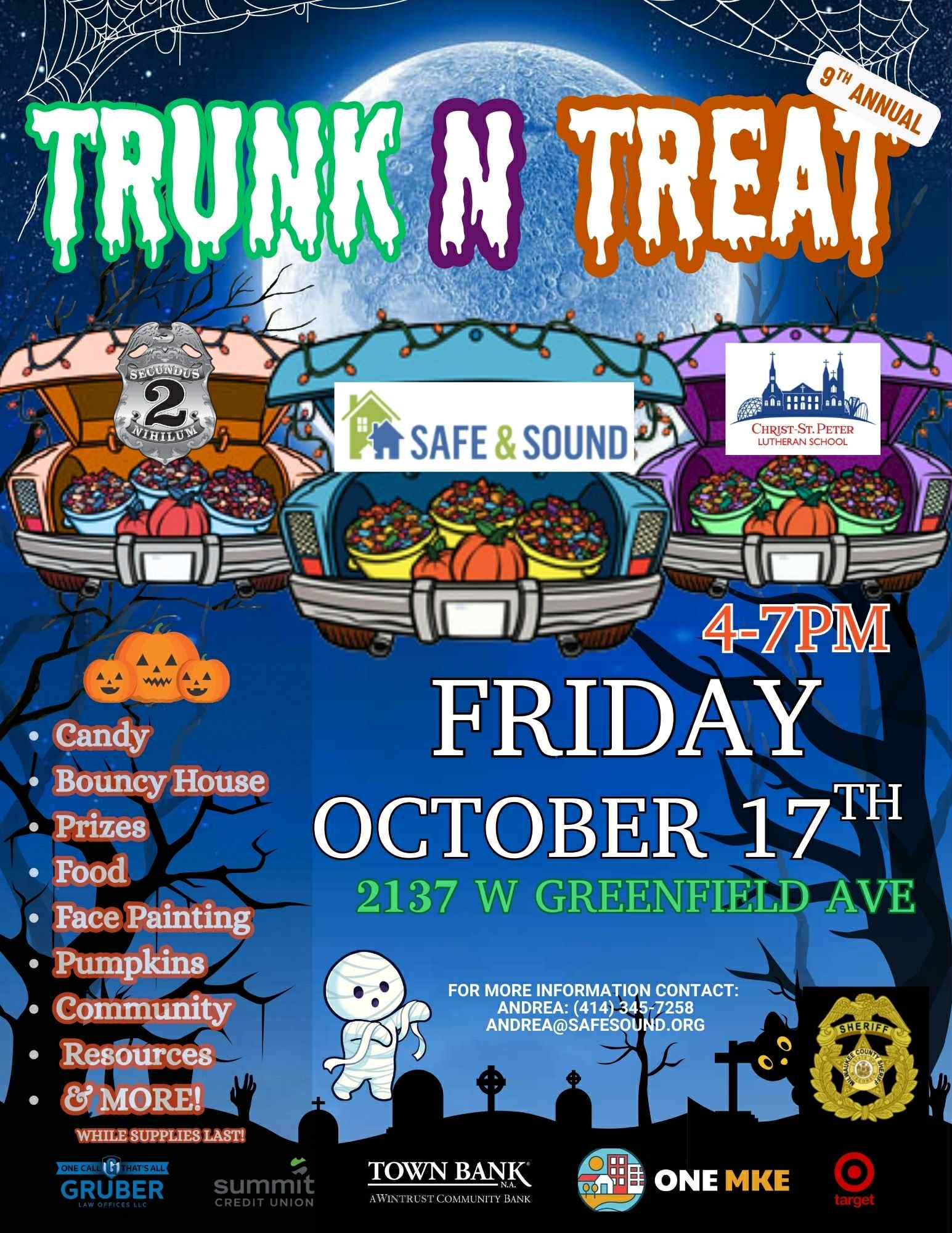 County of Milwaukee | Milwaukee County | Trunk or Treat