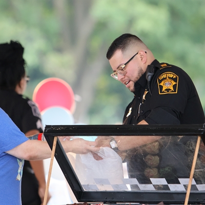Lt. Ybarra Serving The Community